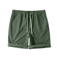 thumbnail image 5 of Hiijoy Boys Casual Corduroy Shorts Elastic Waist Drawstring Shorts Kids Athletic Shorts, 5 of 6