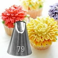 Elegant 26 Style Rose Petal Cake Decorating Piping Tips Bag Cupcake