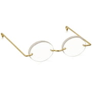 Darice Craft Designer Doll Glasses: 3" Acrylic Oval Lens