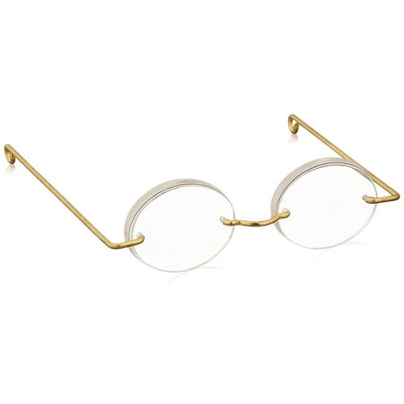 Darice Craft Designer Doll Glasses: 3" Acrylic Oval Lens