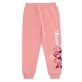 thumbnail image 4 of Disney Minnie Mouse Pullover Crossover Hoodie and Jogger Pants Outfit Set Newborn to Little Kid, 4 of 5