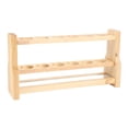 thumbnail image 1 of Test Tube Vial Glasses Holder Rack,Wooden Test Tube Rack Testing Tubes Holder Storage Supplies for School Laboratory, 1 of 7