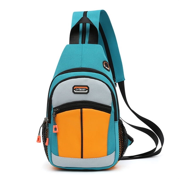 Mini mochila para mujer, bolso pequeño para el pecho, bolso mensajero de moda, bolso deportivo para mujer, mochila de viaje, bolso cruzado, mochila para niña VERDE Sincero Electrónica