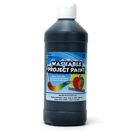 Kids' Craft Poster Paint 16 oz, Black