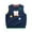 Blue, variant on KYAIGUO Toddler Kids Spring Fall Vest for Boys Girls,Baby Cotton Round Neck Pullover Waistcoat Cute Cartoon Tops Sleeveless Jacket for 2-7Y