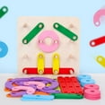 thumbnail image 3 of Montessori Toys de Juguetes de Rompecabezas Juguetes Geométricos Forma Geométrico Packing Toys Regalos Caja de Clasificación para Boys Gi Sunnimix Montessori Puzzle Toys, 3 of 8