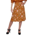 thumbnail image 1 of Moomaya Jupe Imprimée pour Femmes en Poly Spandex Tenue Décontractée Jupe d'Été pour Filles, 1 of 5