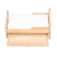 thumbnail image 1 of Cama de Casa de Muñecas, Diseño de Cajones Camas de Muñecas Exquisito Mano de Obra Con Almohada para Muñecas para Muñecas, 1 of 7