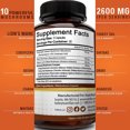 NutriFlair Mushroom Complex Supplement with 10 Mushrooms Lions Mane & Cordyceps, 90 Count