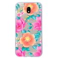 thumbnail image 1 of Funda para Galaxy J7 Pro InstaCase Antigolpes Flores Naranjas y Rosas, 1 of 4