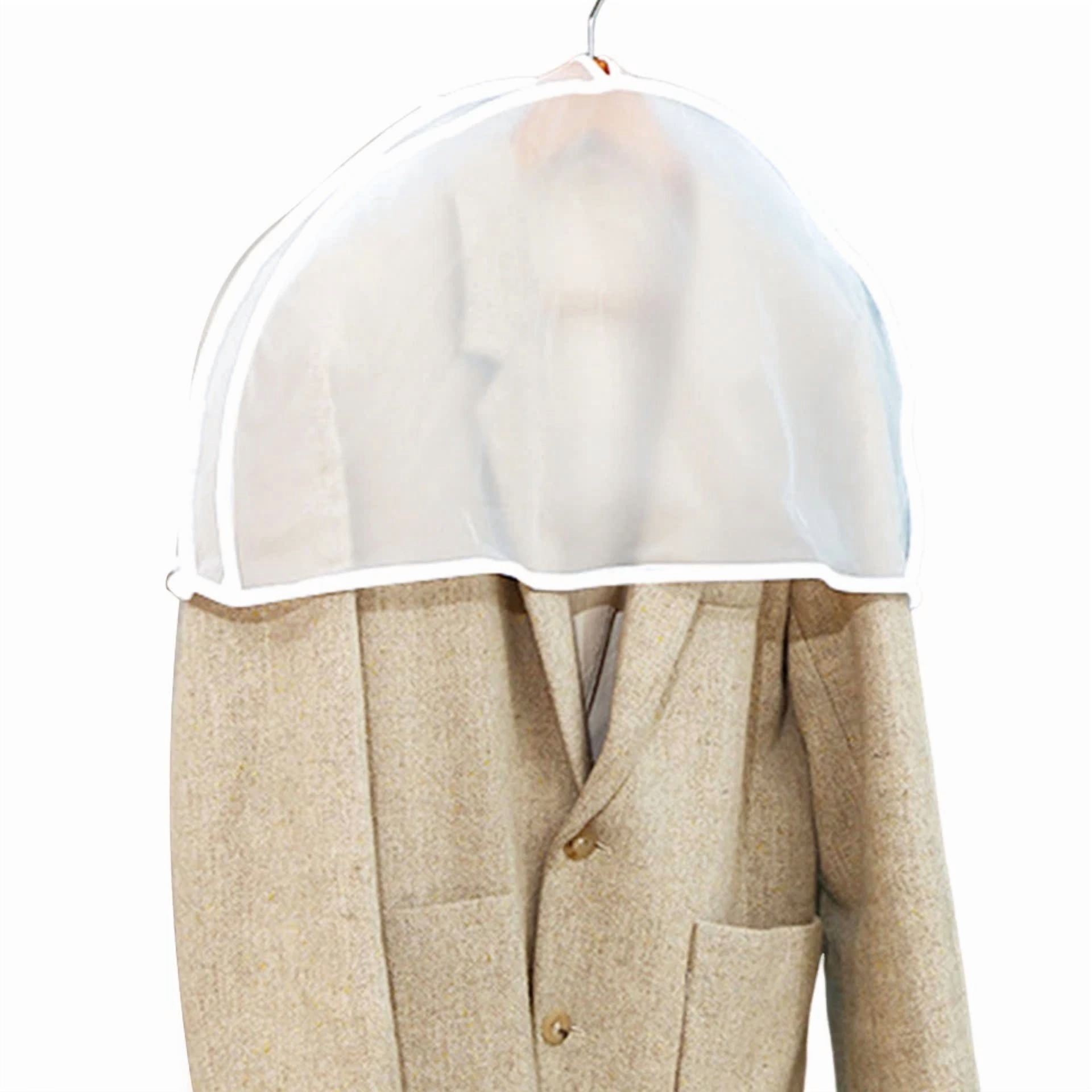 10Pcs Shoulder Covers Dustproof Clothes Garment Suit Jacket Storage Covers Bag