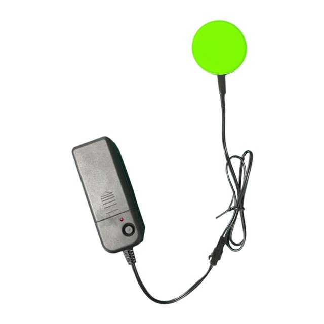 Letrero luminoso de esqueleto decorativo para fiesta, disfraz de cosplay, ojos brillantes para verde