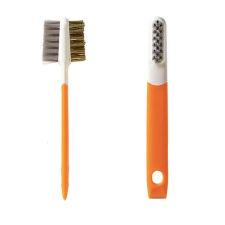 

Kitchen Gas Range Cleaning Brush Non-Slip Handle Effective Clean Brush for Range Hood Grease Grime