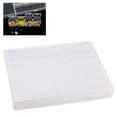 thumbnail image 1 of 28/56 Fentes Rectangle Acrylique Perles Transparentes Affichage Conteneur de Stockage, 1 of 6