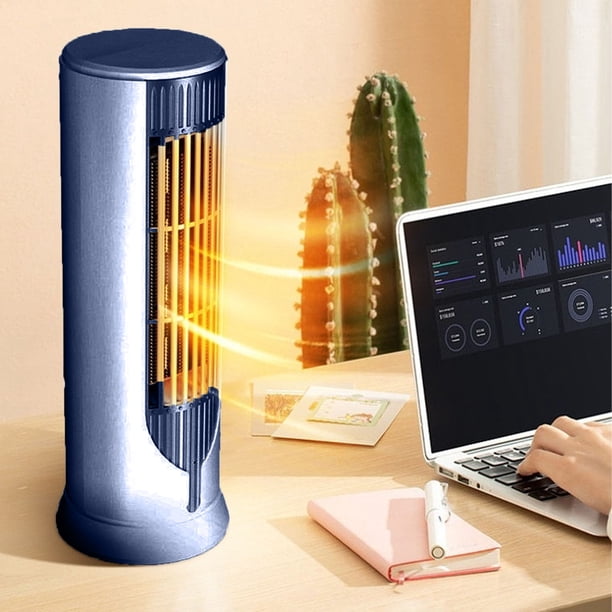 Calentador De Espacio De Escritorio, Calentador Rápido Control De Temperatura Inteligente Apagado Automático Mini Calentadores Personales De Cerámica PTC