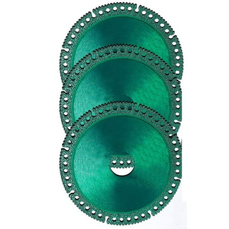 

Composite Multifunctional Cutting Saw Blade 4 Inch Diameter Ultra-Thin Circular Saw Blades Glass Cutting Disc(3PCS)