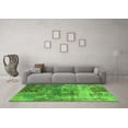 thumbnail image 3 of Ahgly Company Indoor Rectangle Oriental Green Industrial Area Rugs, 2' x 3', 3 of 4