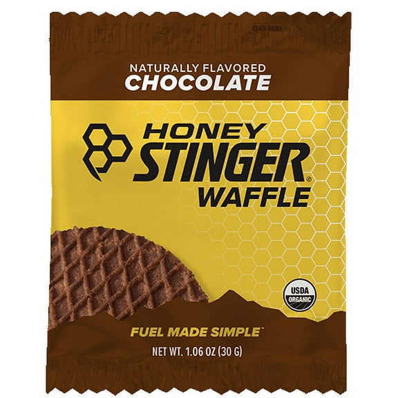 Honey Stinger Organic Chocolate Waffles, 1.06 ounce, 16 count