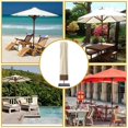 thumbnail image 5 of Umbrella Cover, Patio Umbrella Cantilever Covers 420D Waterproof Offset Market Parasol Cover with Zipper for 9ft to 11ft Outdoor Umbrellas Beige, 5 of 6