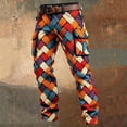 thumbnail image 4 of Pantalon Cargo Polyvalent pour Hommes pour Usage Quotidien Décontracté avec Design Imprimé et Pantalon Utilitaire Durable pour Randonnée Camping et Plus, 4 of 5
