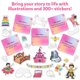 thumbnail image 5 of Kit de arte Skillmatics Storybook sobre unicornios y princesas para niños de 5 a 10 años, 5 of 9