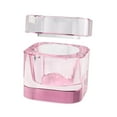 thumbnail image 2 of Gazechimp Nail Art Dappen Dish with Lid Acrylic Nail Art Accessory Glass Cup for Salon Pink, 2 of 8