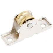 Unique Bargains 0.6" Wheel Two Tone Metal Sliding Door Roller Window Pulley Replacement