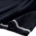 thumbnail image 5 of DayScoop Mens Big & Tall T-Shirt Solid Color T Shirt Fashion Short Sleeve Summer Casual Collared Versatile Knit Half Zipper Oversize Tops, 5 of 5