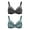 Black+Balsam Blue, variant on Plus Size Bras for Women Full Coverage Back Fat Underwire Minimizer Bras 2 Pack(Black+White)