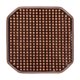 thumbnail image 2 of Funda de asiento de verano con masaje y cojín refrescante, asiento robusto de cuentas de madera cuadradas. Café, 2 of 8