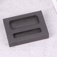 thumbnail image 2 of Miangastore 2 Slots Graphite Ingot Mold Melting Casting Mould for Gold Silver Non-ferrous Metal Craft (Black), 2 of 8
