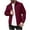 Wine, variant on Yeaiivve Lightweight Jackets for Men Business Casual Windbreaker Full Zip Fall Casual Golf Jacket with Pocket Black L
