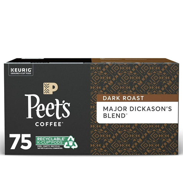 Peet’s Coffee Major Dickason's Blend K-Cup Coffee Pods for Keurig ...