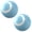 Blue, variant on BESTSKY 2Pcs Cat Toys for Indoor Cats,Soft Silicone Exterior Cat Ball Toy,Anti-Scratch and Tough Moving Cat Toy,Blue
