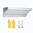 thumbnail image 1 of Lámpara de aplique con sensor de luz de pared LED con energía solar para pasillo de jardín Blanco cálido medio, 1 of 8