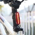 thumbnail image 2 of Luz de bicicleta, luz trasera LED brillante recargable por USB, modos de funcionamiento de hasta 11 horas, accesorios de ciclismo para hombres, mujeres, carretera, montaña, conducción noctur, 2 of 5