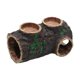 thumbnail image 1 of Refugios para reptiles: Refugio tipo tronco para reptiles, decoración de de resina simulada con forma de tronco en descomposición para, 1 of 8