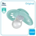 thumbnail image 4 of MAM Original Matte Pacifier, 16+ Months, Boy, 2 Pack, 4 of 9