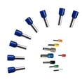 thumbnail image 3 of 1600 PCS Ferrules Kit, Wire Ferrules Crimp Connector, Insulated Cord Pin End Terminal AWG 22-10 Kit,1600pcs x Ferrules kit with a plastic box, 3 of 5