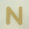 thumbnail image 3 of Package of 1, 18 Inch X 1/2" Thickness MDF Letter N in The Gotham Rounded Font, Thick, Upper Case for Art & Craft Project, Made in USA, 3 of 4