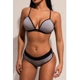 thumbnail image 4 of ABPHQTO Conjunto de bikini de natación deportivo gris para mujer, 4 of 5