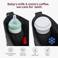 thumbnail image 3 of Organizador para cochecito Momcozy con portabiberones aislados, 3 of 7