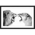 thumbnail image 2 of "Heated Discussion" Framed Painting Print, 2 of 4