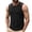 Black, variant on Men's Multi-Scenario Mesh Splicing Reflective Sleeveless Training Vest, Stretch Sweat-Wicking All-Season Workout Outerwear, M-5XL
