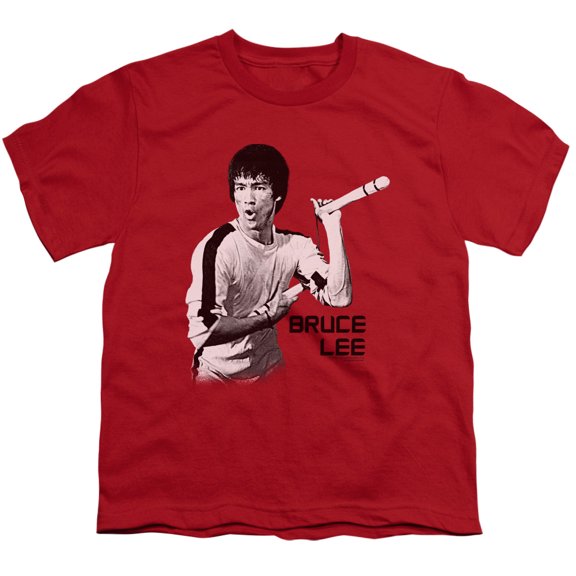 Bruce Lee Nunchucks S/S Youth 18/1 T-Shirt Red