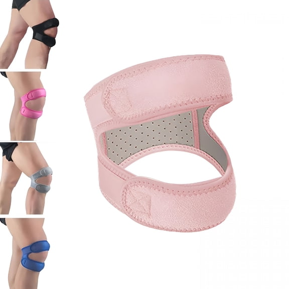 XIRQI Knee Stabilizer,Knee Brace,Knee Pain Relief Stabilization Brace,Knee Pain Relief & Patella Stabilizer Brace (Pink,1 PCS)