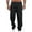 Black, variant on Turilly Mens Casual & Comfy Pants Casual Multi-Pockets Tether Closure Outdoor Straight Type Pants Cargo Pants Trousers