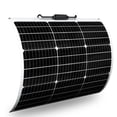 thumbnail image 1 of Flexible solar panel 50W 12V Monocrystalline Module Fiberglass Lightweight Charge for RV Trailer Boat Cabin Van Car Uneven Surfac, 1 of 7