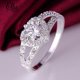 thumbnail image 1 of Anillo De Corazón De Amor De Plata Esterlina 925 Ellastore Nupcial Gao Jiahui  unisex, 1 of 1