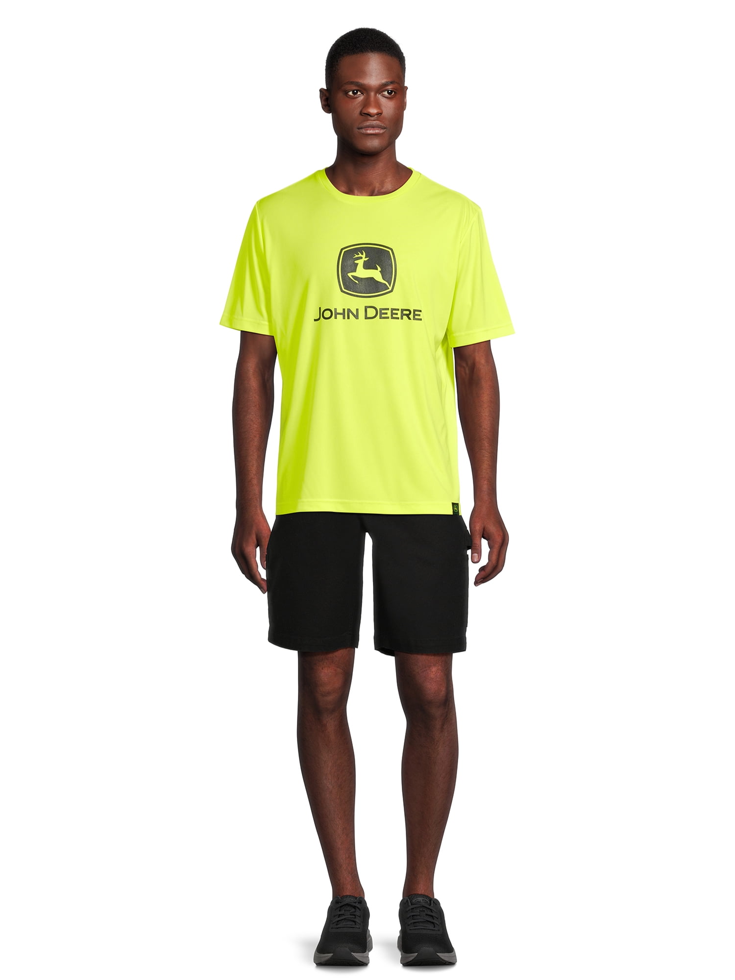John Deere Men's Interlock Graphic Short Sleeve Tee